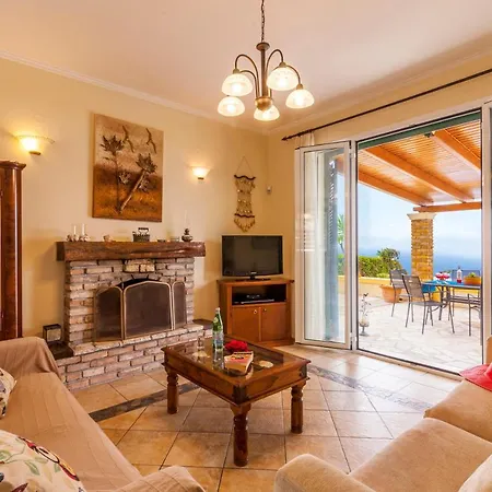 Beachfront Villa Victoras - With Private Beach Sidárion Buitenkant foto